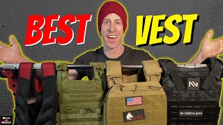 Top 3 Best Weighted Vest  Budget Crossfit Running Home Gym amp Plate Carrier for the Range [upl. by Notanhoj]