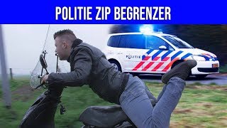 POLITIE PROOF BEGRENZER PIAGGIO ZIP  VOL GAS MET JOEY [upl. by Lundin]