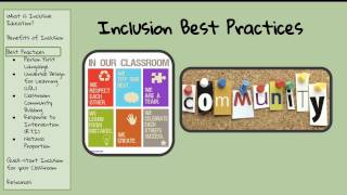 Inclusive Practices in Your Classroom [upl. by Nosnaj]