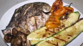 Grillled Sinigang Pampano [upl. by Airalav678]