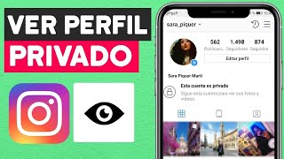 Se pueden Ver Cuentas PRIVADAS de INSTAGRAM sin SEGUIRLAS 2024 [upl. by Sinnaoi]