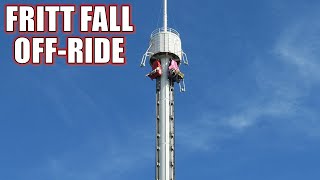 Fritt Fall OffRide Footage Grona Lund Intamin Drop Tower  NonCopyright [upl. by Halivah645]