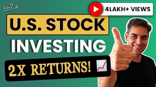 COMPLETE GUIDE to US Stock Market Investing  Ankur Warikoo Hindi [upl. by Hgielrak]