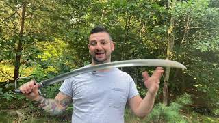 Review Cold Steel British 1796 Light Cavalry Sabre [upl. by Blain]