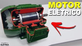 MOTOR elétrico  Como FUNCIONA um motor TRIFÁSICO [upl. by Ttelracs]