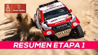 Alonso undécimo en su primera etapa del Dakar  Resumen Etapa 1 Dakar 2020 [upl. by Annawit]