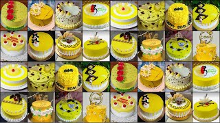 💛Yellow Colour Cake Design Ideas 2023Yellow Colour Cake DesignsYellow CakeBirthday Cake Design [upl. by Talyah808]