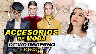 TENDENCIAS en accesorios de moda otoño invierno 20242025 [upl. by Je274]