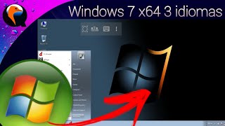 WINDOWS 7 HOMEBASIC 64 ENGLISH PORTUGUÊS E ESPANHOL Qemulimbo [upl. by Marice]