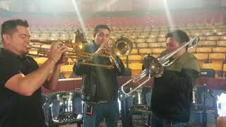 Trombonistas de julion alvarez Kybe luis y wiliam [upl. by Nasia]