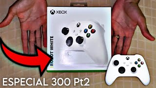 UNBOXING CONTROL DE XBOX SERIES SX ESPECIAL 300 SUBS Pt2 [upl. by Llekim810]