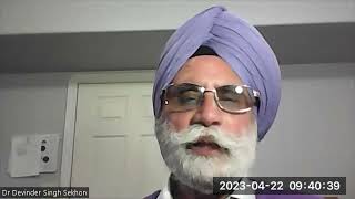 Dr Devinder Singh Sekhon discusses his completion of the translation of Guru Granth Sahib ji [upl. by Nimzay]