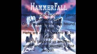 Hammerfall Knights Of The 21st Century Lyrics [upl. by Enirehtak]