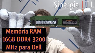 Memória RAM 16GB DDR4 3200 MHz para Servidor Dell PowerEdge R540 R640 R740 R840 T440 R550 R650 R750 [upl. by Sadinoel507]