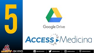 BiblioTV En Vivo 005 Access Medicina y Google Drive a fondo [upl. by Athelstan938]