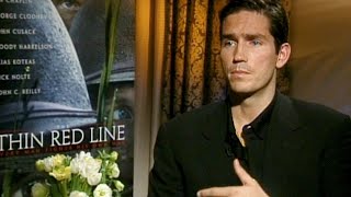 Jim Caviezel talks about starring in The Thin Red Line [upl. by Enwahs727]