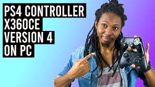 PS4 Controller on PC with new x360ce Version 4 Tutorial [upl. by Amat733]