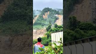 A great mountain landslide flood in narkeflood mountains narkeshorts [upl. by Godderd529]