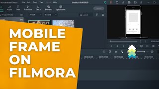 Mobile Frame Video Editing  How to add Mobile Screen Frame in YouTube Videos [upl. by Jenkins]