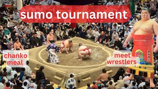 Sumo Tournament Tokyo 2024 [upl. by Euqinomahs376]