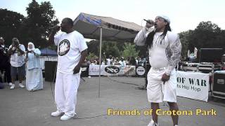 Grandmaster Caz amp Melle Mel Perfrom quotThe Messagequot  The Crotona Park Amphitheater [upl. by Alle871]