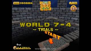 Super Monkeyed Ball  Worlds 6 7 and 8 [upl. by Pepi38]