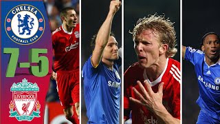 Chelsea vs Liverpool 75 agg  Dramatic UCL Classic  Quarter Final Second Leg 200809 [upl. by Sibley]