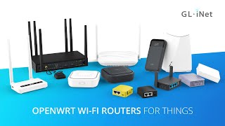 GLiNet OpenWrt WiFi Routers for Things [upl. by Hillari]