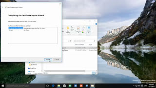 Windows 10 and 11  How to Import a Certificate to your personal certificate store [upl. by Mannuela]