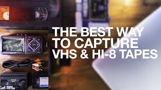 The BEST Way to TRANSFER VHS To DIGITAL [upl. by Solracnauj]