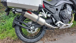 KOVE 500 X  Mass exhaust [upl. by Hadwyn]