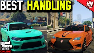 Top 10 Best Handling Cars In GTA Online [upl. by Refotsirk]