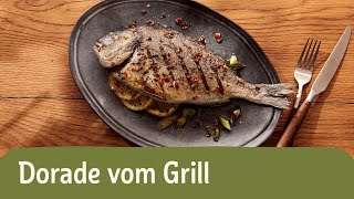 Dorade grillen amp zubereiten – mit leckerer Marinade 🐟  REWE Deine Küche [upl. by Atniuqal783]