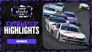 Official NASCAR Extended Highlights  HyVee Perks 250 from Iowa Speedway [upl. by Mintun851]