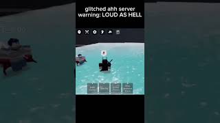 glitched server roblox thestrongestbattlegrounds shorts shortsvideo memes [upl. by Ronnholm214]