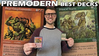 The most classic match Elves vs Goblin  Premodern Paper Gameplay  Magic The Gathering [upl. by Lower]