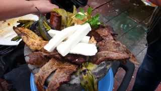 130Molcajete De CarneComida MexicanaAntojitos Mexicanos Como HacerHow ToLaFlacaCocina [upl. by Trilby]