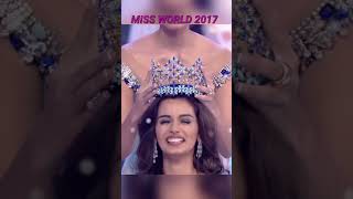 Manushi Chhillar Miss World WhatsApp Status missworld cute love india moment [upl. by Bibeau]