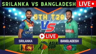 🔴LIVE  Srilanka Vs Bangladesh Live Match Star Sports 1 Today Live Cricket Match T20 Asia Cup2022 [upl. by Gerard926]