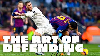 Best TACKLES AND BLOCKS  Sergio Ramos x Real Madrid [upl. by Gotthard]