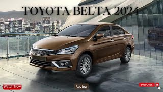 Toyota Belta 2024 Review  Toyota Latest Car Review [upl. by Leschen858]