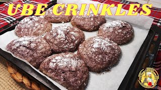 Ube Crinkles recipe Ep 142Margs Food Diaries [upl. by Faires]