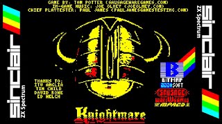 KNIGHTMARE  Digital Version Released 2024 ZX Spectrum [upl. by Nolek]