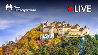 Rasnov Fortress  See Transylvania  Pensiunea Helen Webcam  🔴 Live Webcam [upl. by Koren]