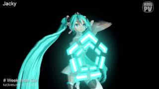 【MMD PV】Weekender Girl  Hatsune Miku [upl. by Armyn]