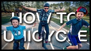 How to Ride a Unicycle  The Progression from the Expert Roland Kays [upl. by Allistir]