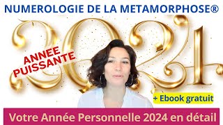 Numérologie 2024  votre année personnelle en détail en année universelle 8  préparezvous [upl. by Coughlin837]