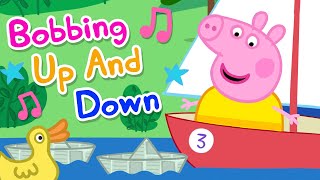 Peppa Pig  The Bobbing Up and Down Song Official Music Video [upl. by Friedlander]