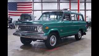 1976 Jeep Wagoneer For Sale  Walk Around Video 72K Miles [upl. by Dressel]