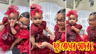 কত কাহিনী করে দুই বোনের ফটোস্যুট করলাম পার্টির সাজানোর জন্য কি কি কিনলাম Zannat Bristi Vlog 1053 [upl. by Nadnerb370]